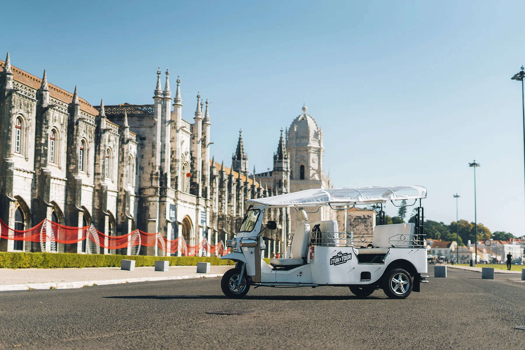 Ancient Lisbon & Belém Private eco electric Tuk Tuk Tour